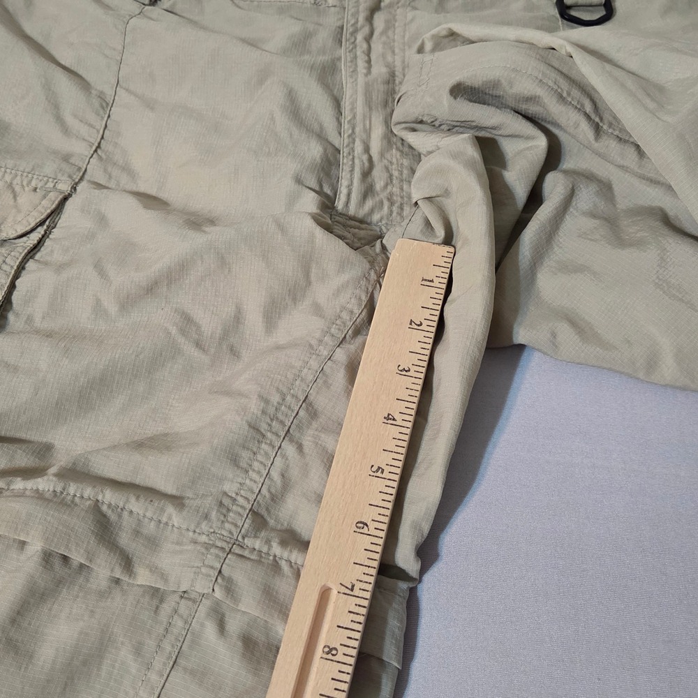 Columbia PFG Convertible Pants Mens XL Tan Fishing Cargo Zip Off Leg - Picture 7 of 10